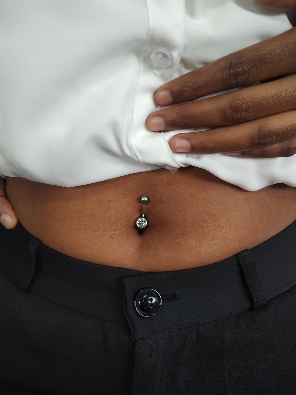 Belly and Navel Piercing